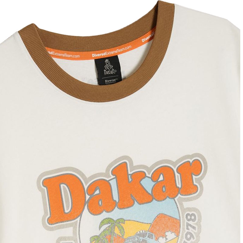 Dakar DES VINT MOR póló fehér