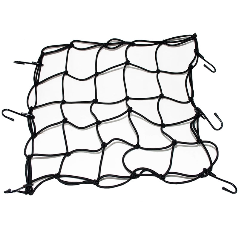 Motoros háló motorkerékpárra - Spider - fekete