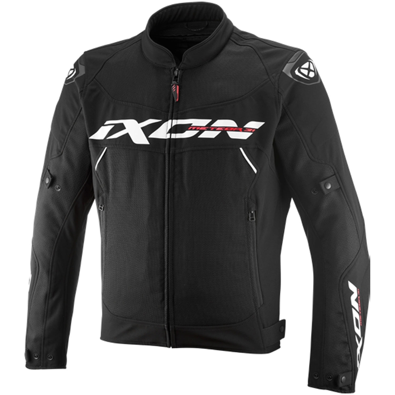 IXON Meteor 31 motoros kabát fekete-fehér