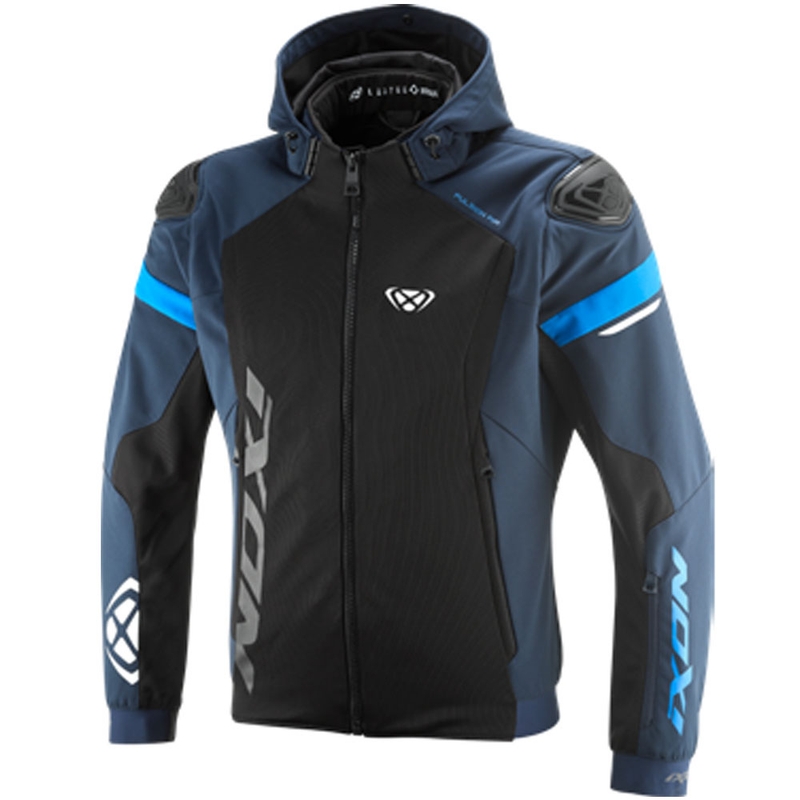 IXON Pulsion Air motoros kabát fekete-kék