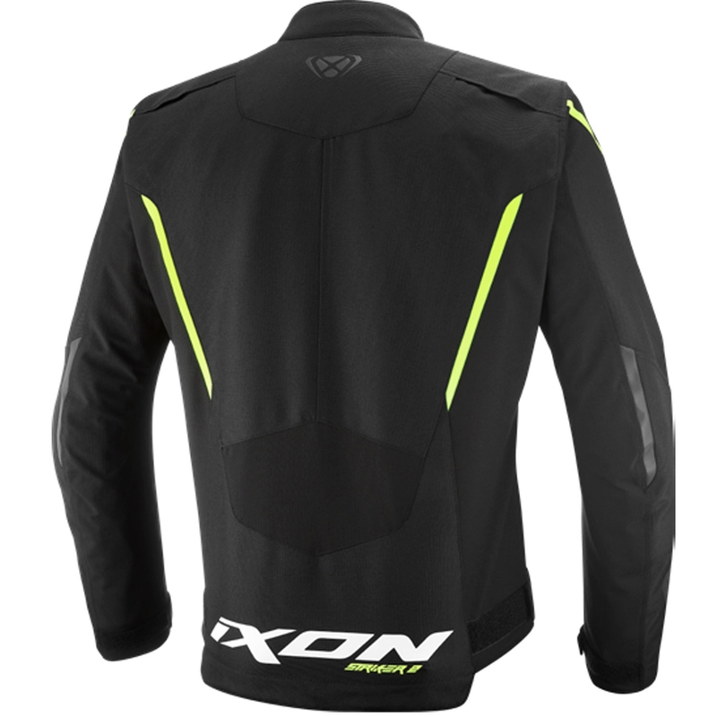 IXON Striker 2 motoros kabát fekete-fluo sárga