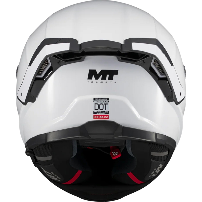 MT Thunder 4 SV Pure A0 zárt motoros bukósisak fehér