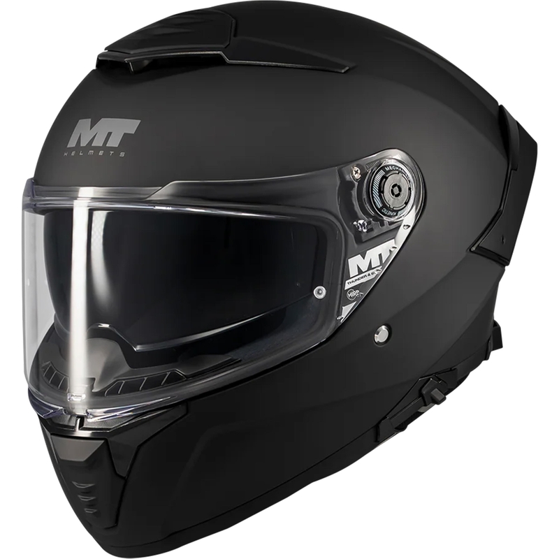 MT Thunder 4 SV Pure A1 zárt motoros bukósisak matt fekete