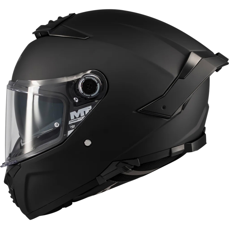 MT Thunder 4 SV Pure A1 zárt motoros bukósisak matt fekete