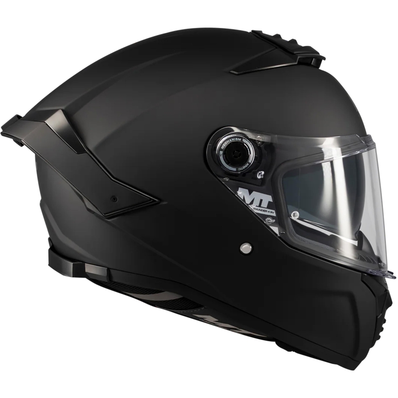 MT Thunder 4 SV Pure A1 zárt motoros bukósisak matt fekete