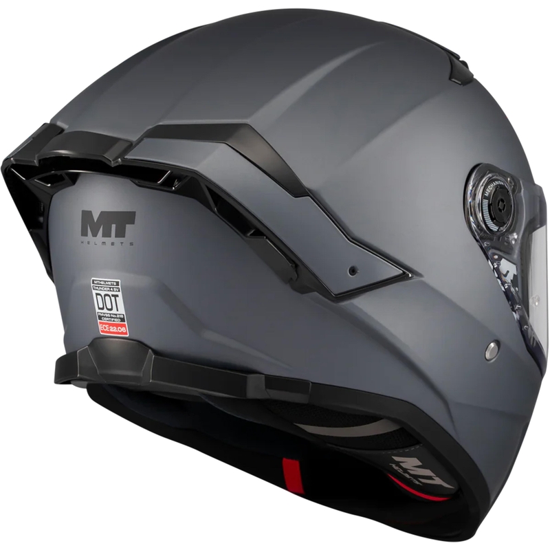 MT Thunder 4 SV Pure A2 zárt motoros bukósisak matt szürke