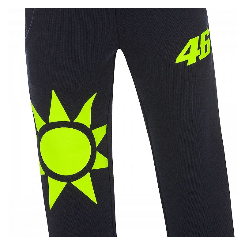 Gyermek melegítőnadrág VR46 Valentino Rossi fekete