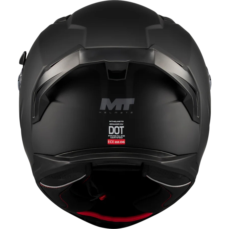 MT Braker SV Pure A1 zárt motoros bukósisak matt fekete