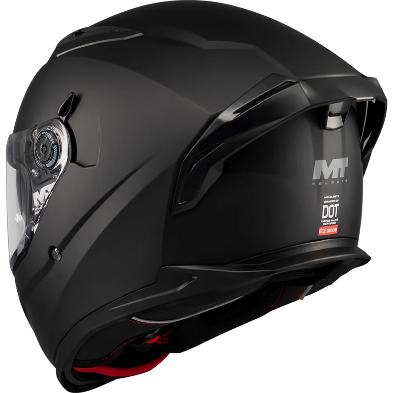 MT Braker SV Pure A1 zárt motoros bukósisak matt fekete