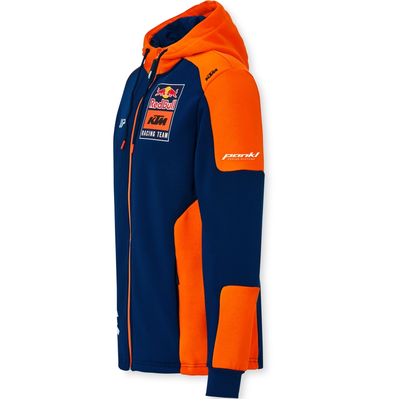 KTM Replica Team hoodie pulóver kék-narancssárga