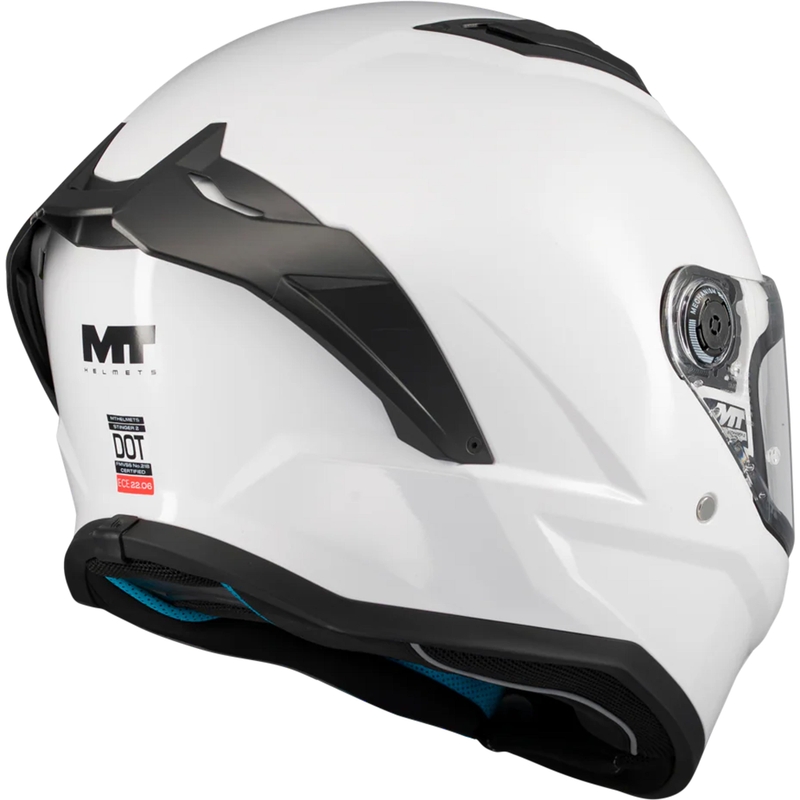MT Stinger 2 Pure A0 zárt motoros bukósisak fehér