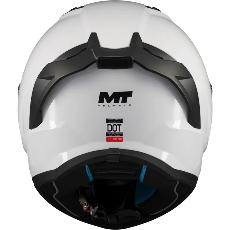 MT Stinger 2 Pure A0 zárt motoros bukósisak fehér