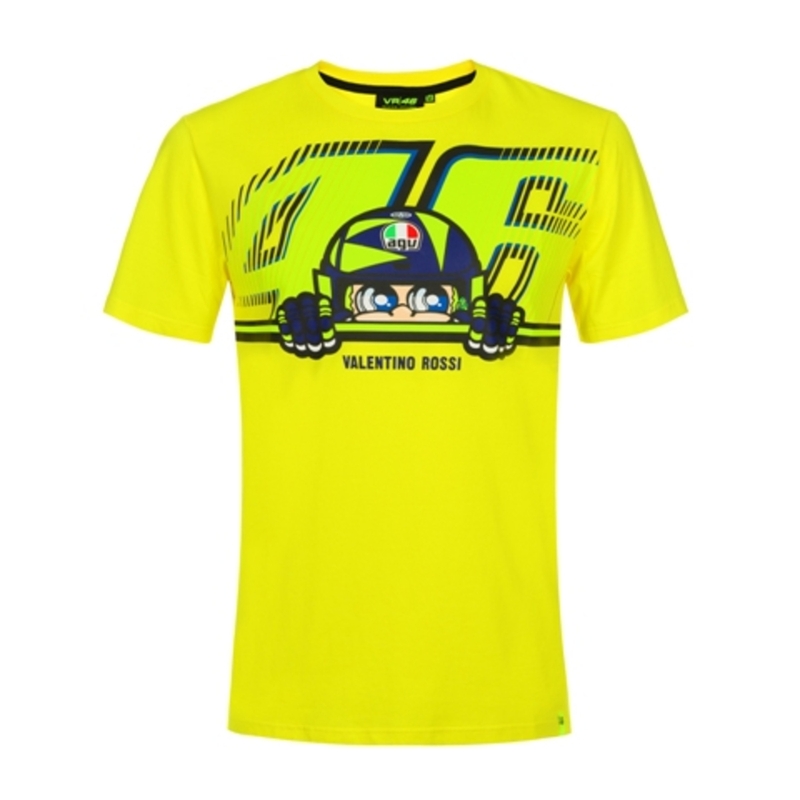 Póló VR46 Valentino Rossi CUPOLINO sárga