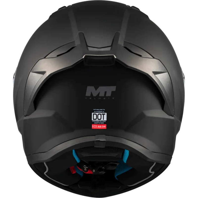 MT Stinger 2 Pure A1 zárt motoros bukósisak matt fekete