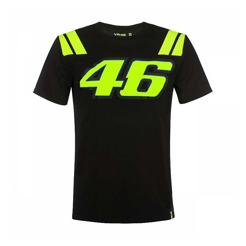 Póló VR46 Valentino Rossi 46 A DOKTOR fekete