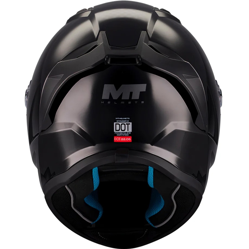 MT Stinger 2 Pure A1 zárt motoros bukósisak fekete