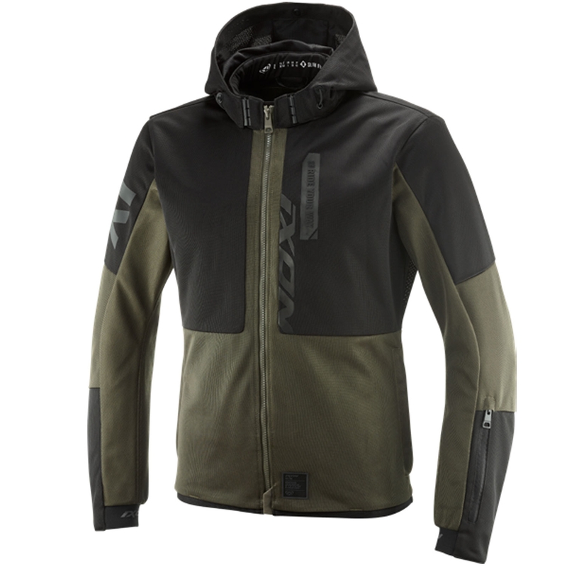 IXON Park Air motoros kabát khaki-fekete