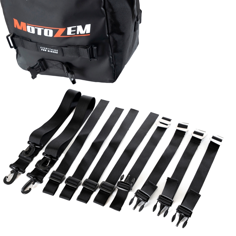 MotoZem DryBag vízálló motortáska fekete 27,5 l