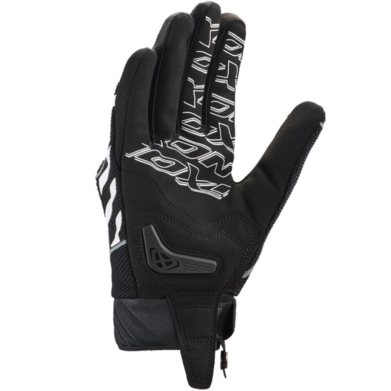 IXON Venum Hurry motoros kesztyű fekete-szürke-fehér