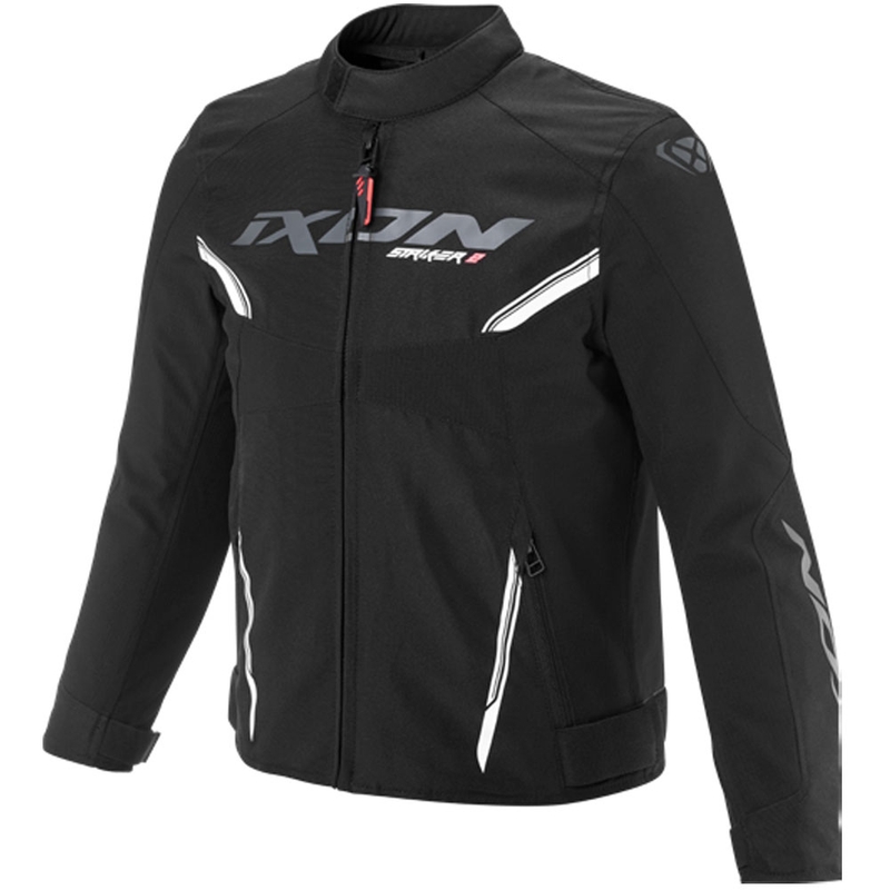 IXON Striker 2 gyerek motoros kabát fekete-fehér
