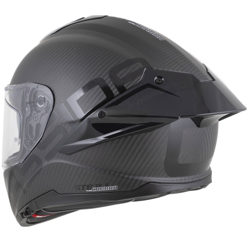 Cassida Integral GTS 2.1 Plus Carbon zárt motoros bukósisak matt carbon-fekete-fehér
