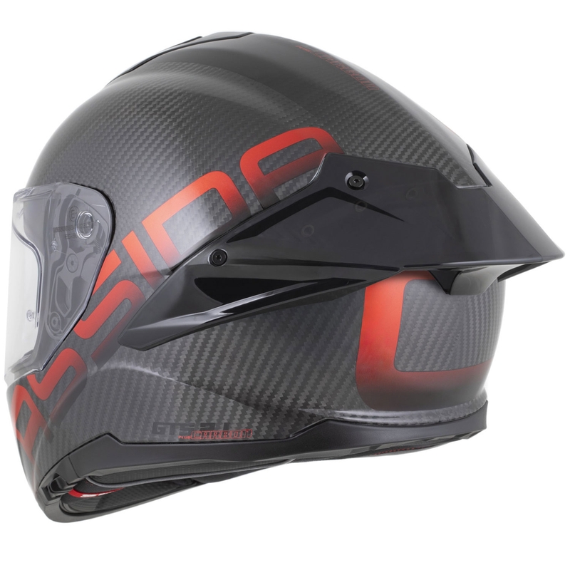 Cassida Integral GTS 2.1 Plus Carbon zárt motoros bukósisak matt carbon-piros