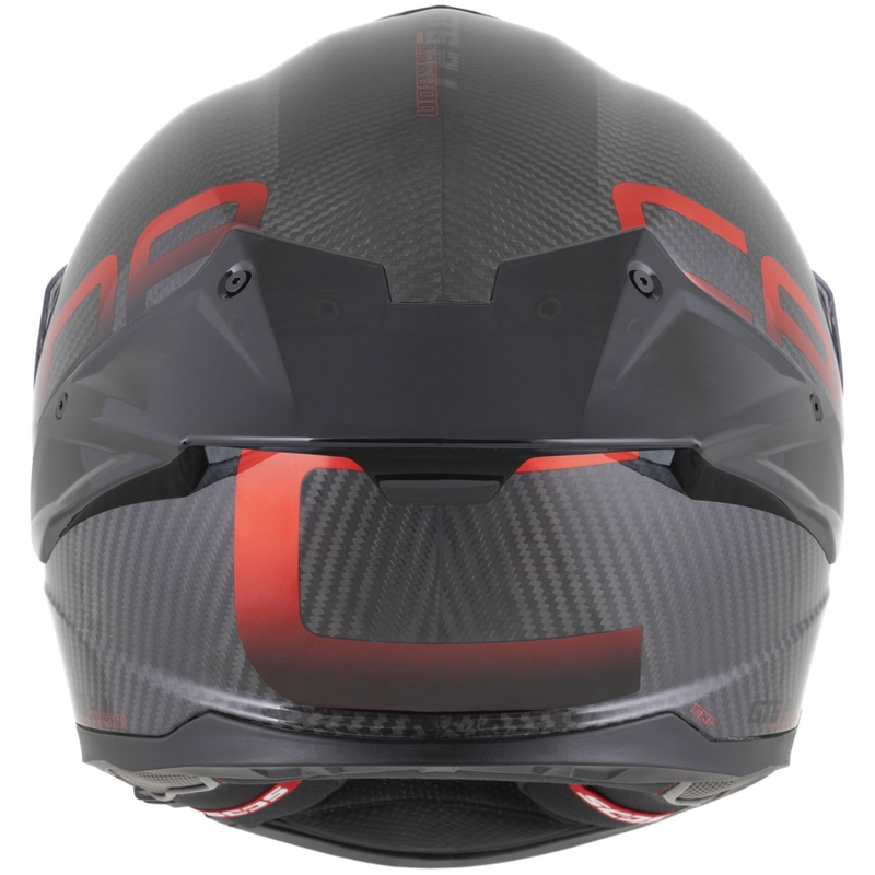 Cassida Integral GTS 2.1 Plus Carbon zárt motoros bukósisak matt carbon-piros
