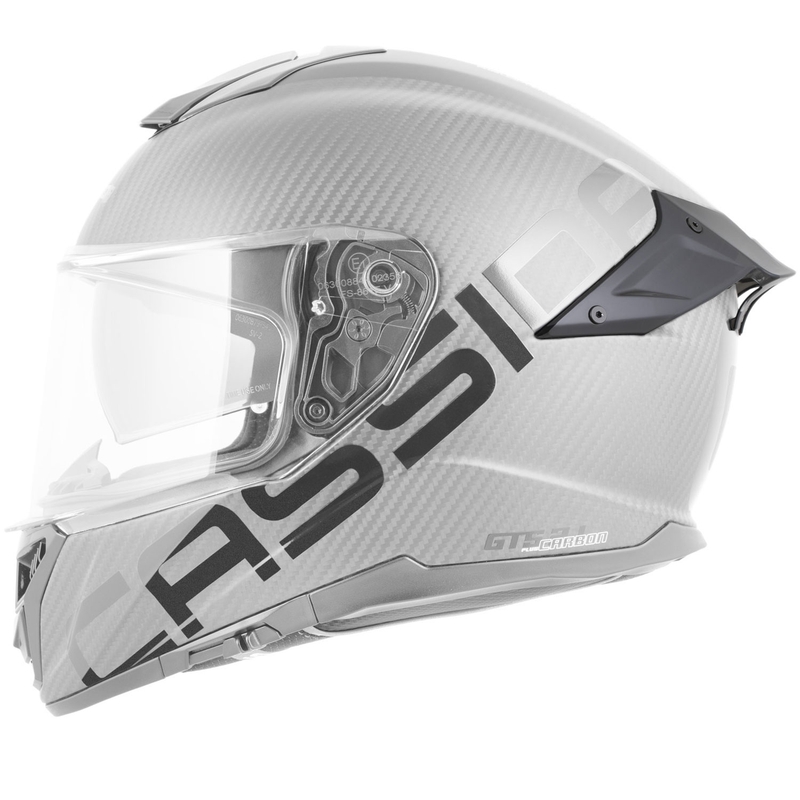 Cassida Integral GTS 2.1 Plus Carbon zárt motoros bukósisak matt carbon-piros