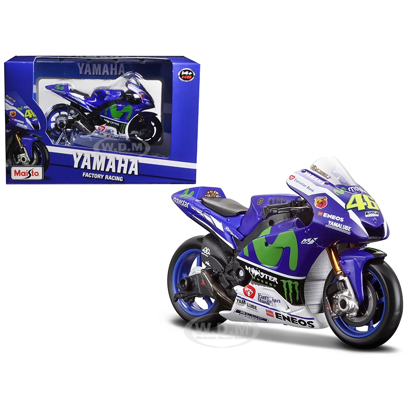 Maisto VR46 Valentino Rossi YAMAHA MotoGP 2016 motorkerékpár modell