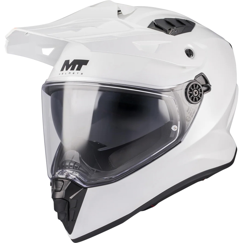 MT Track SV Pure A0 enduro motoros bukósisak fehér