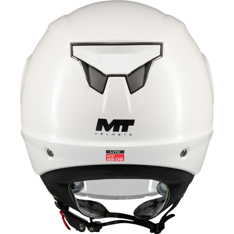 MT Lite Pure A0 gyerek nyitott motoros bukósisak fehér
