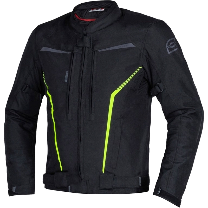 Ozone Delta IV motoros kabát fekete-fluo sárga