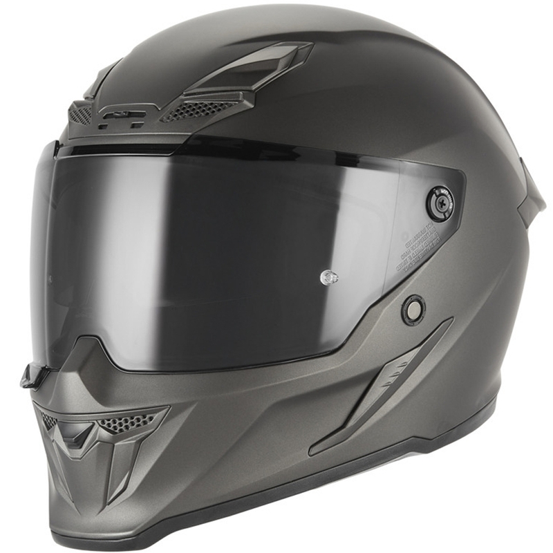 NOX Exklusiv Goliath zárt motoros bukósisak matt titán