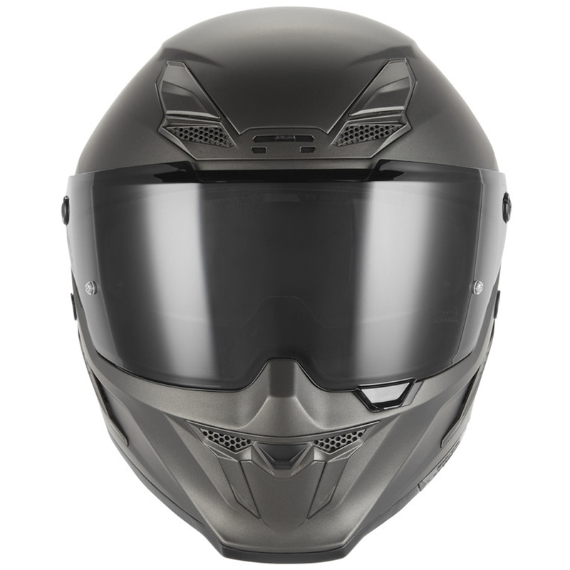 NOX Exklusiv Goliath zárt motoros bukósisak matt titán
