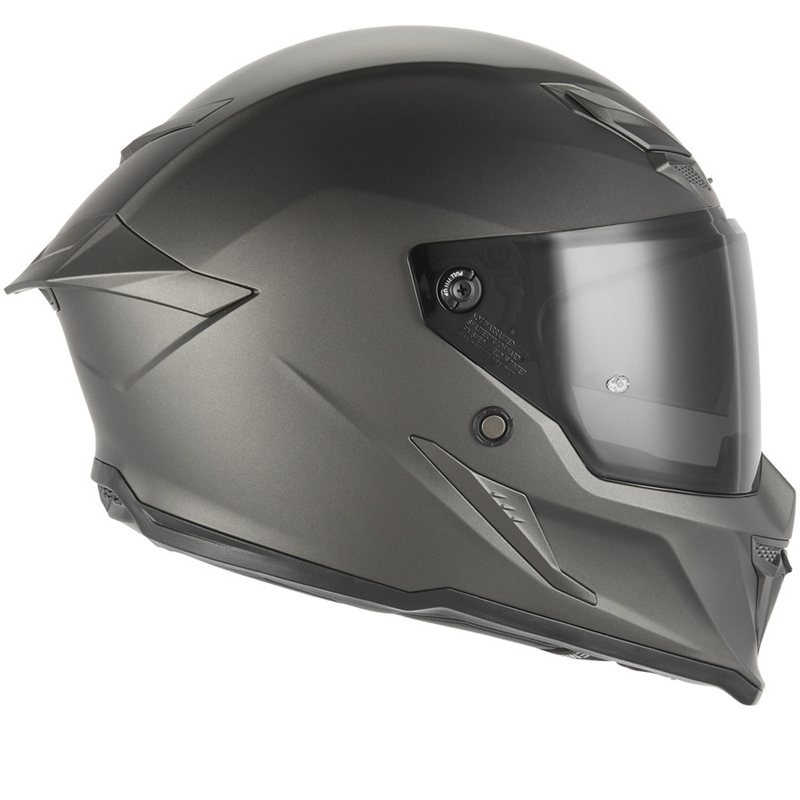 NOX Exklusiv Goliath zárt motoros bukósisak matt titán