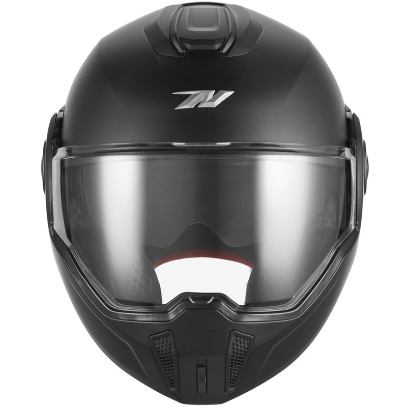 NOX PREMIUM Spinner felnyitható motoros bukósisak matt fekete