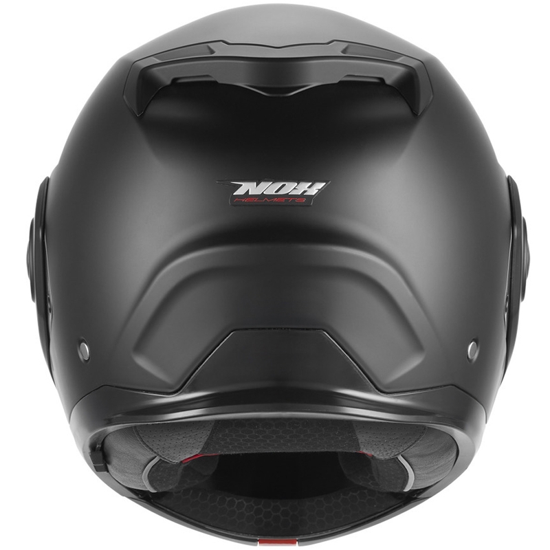 NOX PREMIUM Spinner felnyitható motoros bukósisak matt fekete