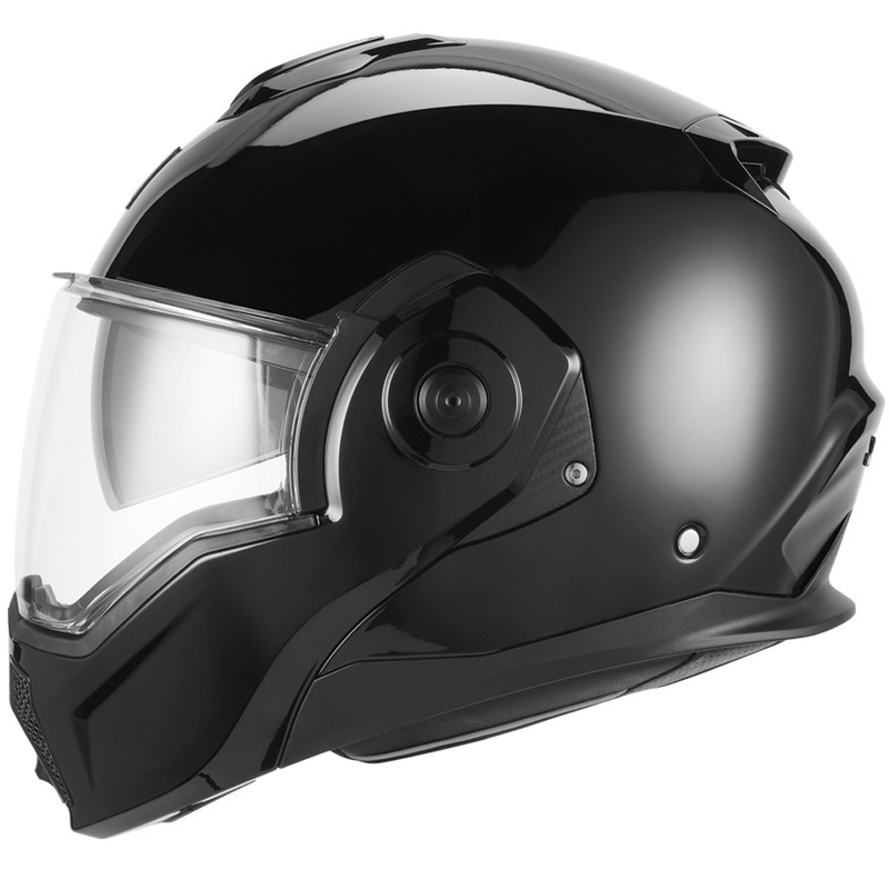 NOX PREMIUM Spinner felnyitható motoros bukósisak fekete