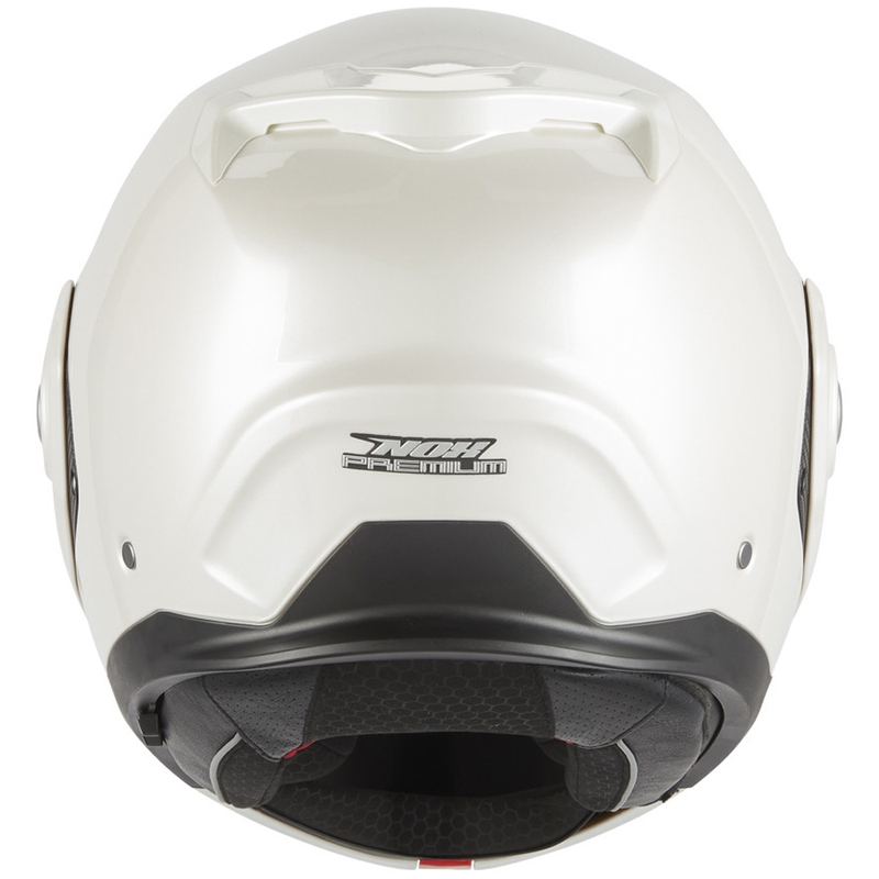 NOX PREMIUM Spinner felnyitható motoros bukósisak fehér