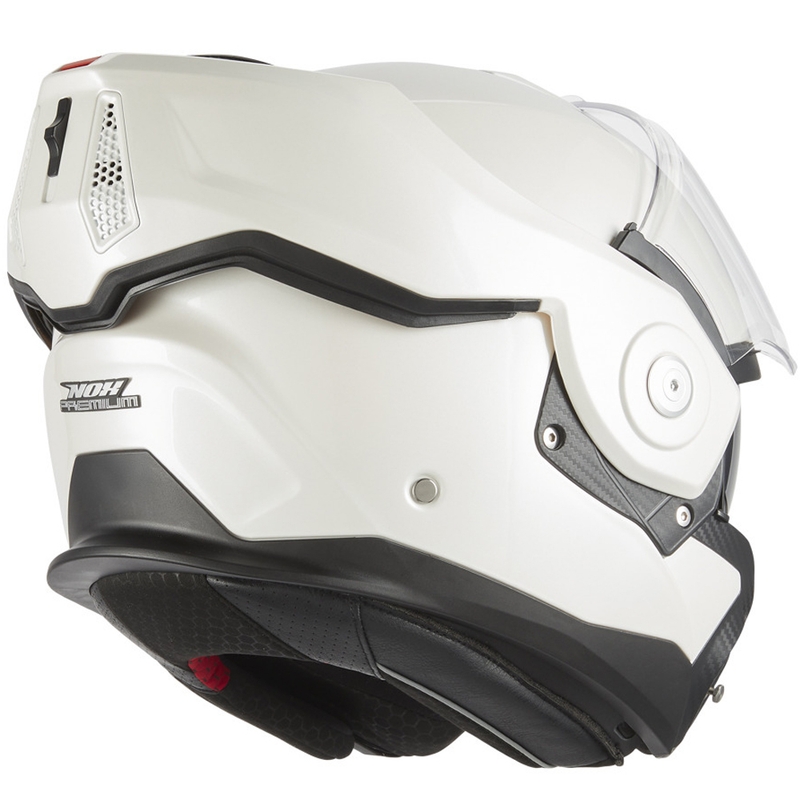 NOX PREMIUM Spinner felnyitható motoros bukósisak fehér