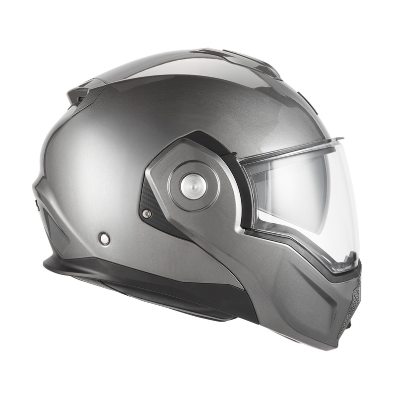 NOX PREMIUM Spinner felnyitható motoros bukósisak matt titán