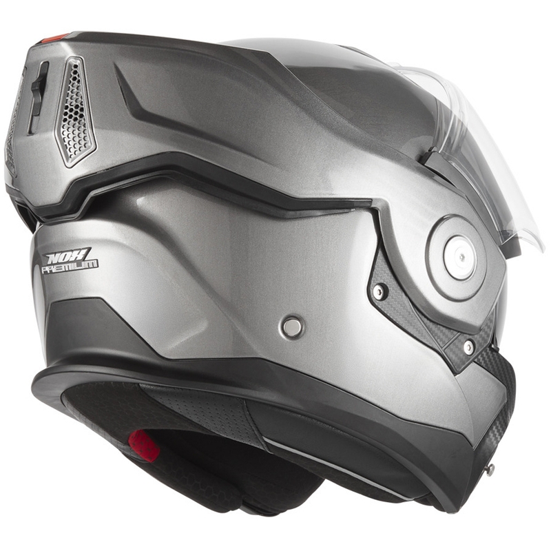 NOX PREMIUM Spinner felnyitható motoros bukósisak matt titán