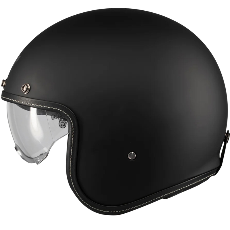 MT Lemans 2 SV S Pure A1 nyitott motoros bukósisak matt fekete