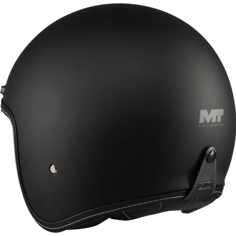 MT Lemans 2 SV S Pure A1 nyitott motoros bukósisak matt fekete