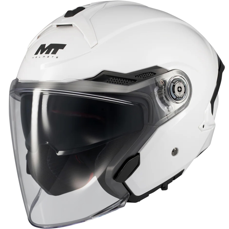 MT Cosmo SV Pure A0 nyitott motoros bukósisak fehér