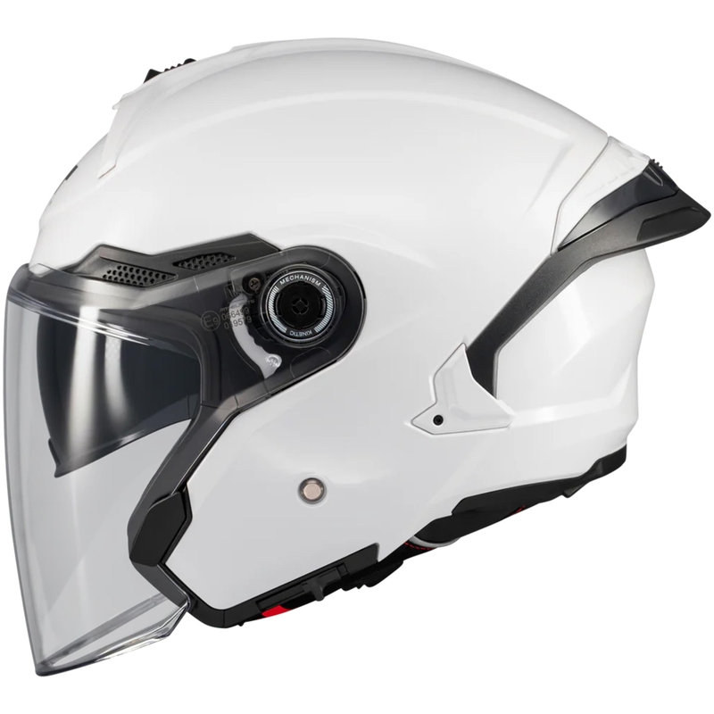 MT Cosmo SV Pure A0 nyitott motoros bukósisak fehér