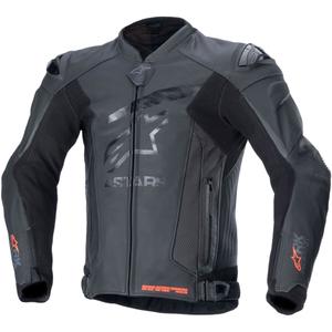 Alpinestars GP Plus R 4 Rideknit bőr motorkerékpár kabát fekete