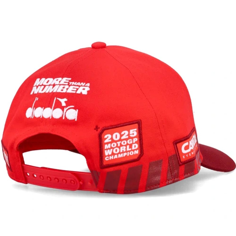 Ducati Marc Marquez 93 Midvisor World Champ siltes sapka piros