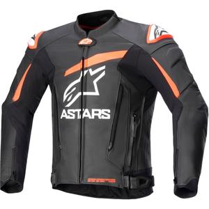 Alpinestars GP PLUS 4 motoros kabát fekete-fluo piros-fehér