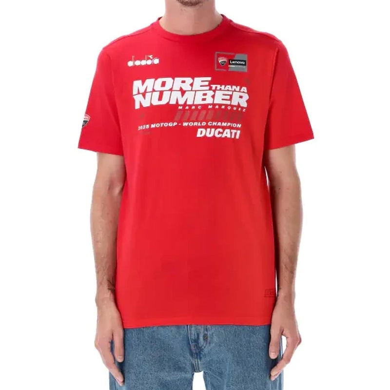 Ducati Marc Marquez MM93 World Champ póló piros